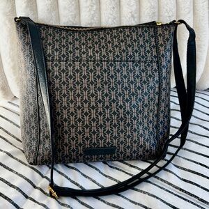 Fossil Tara Crossbody Bag - Black/Brown No Key Charm